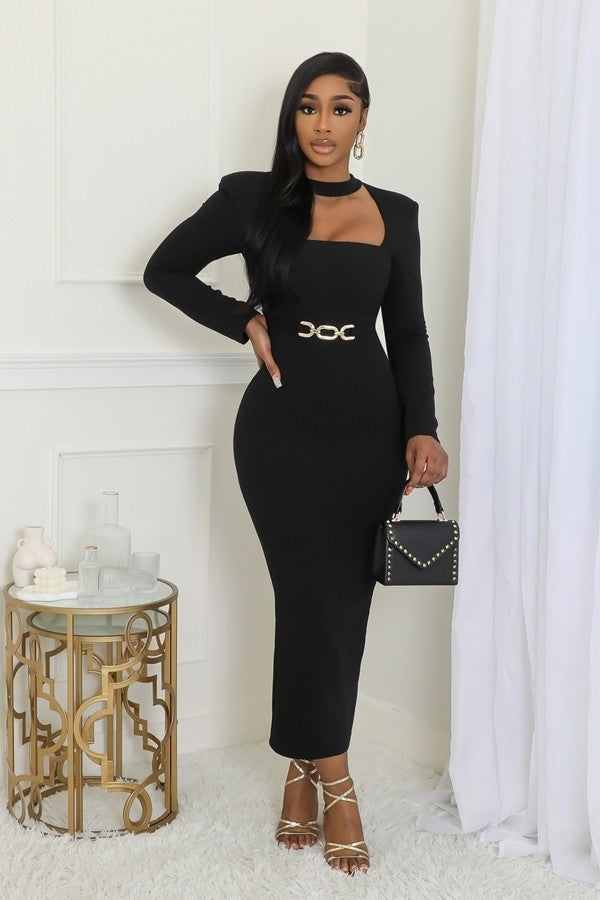 Angelic Queen Dress (Black)