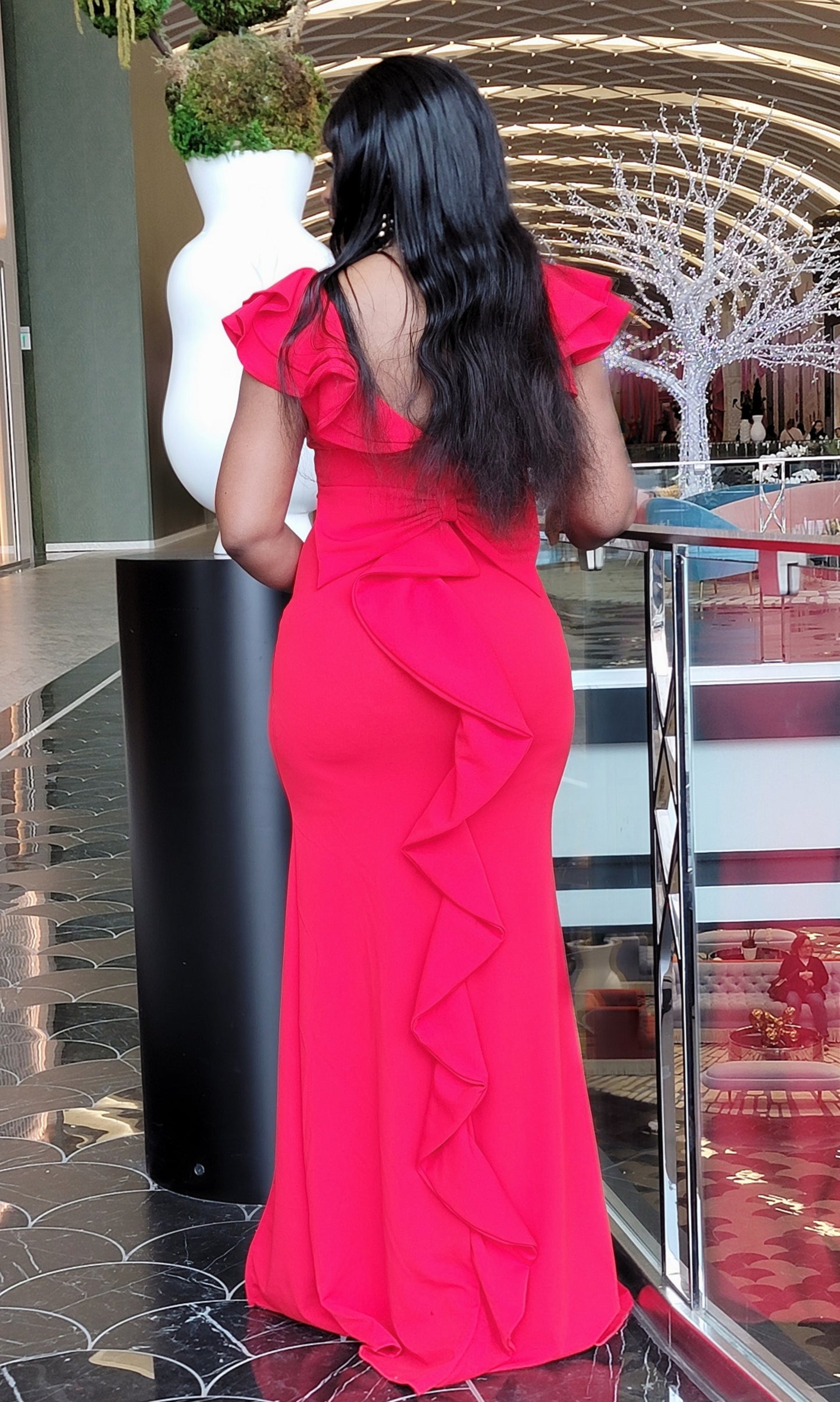 Niyaa Dress(Red)