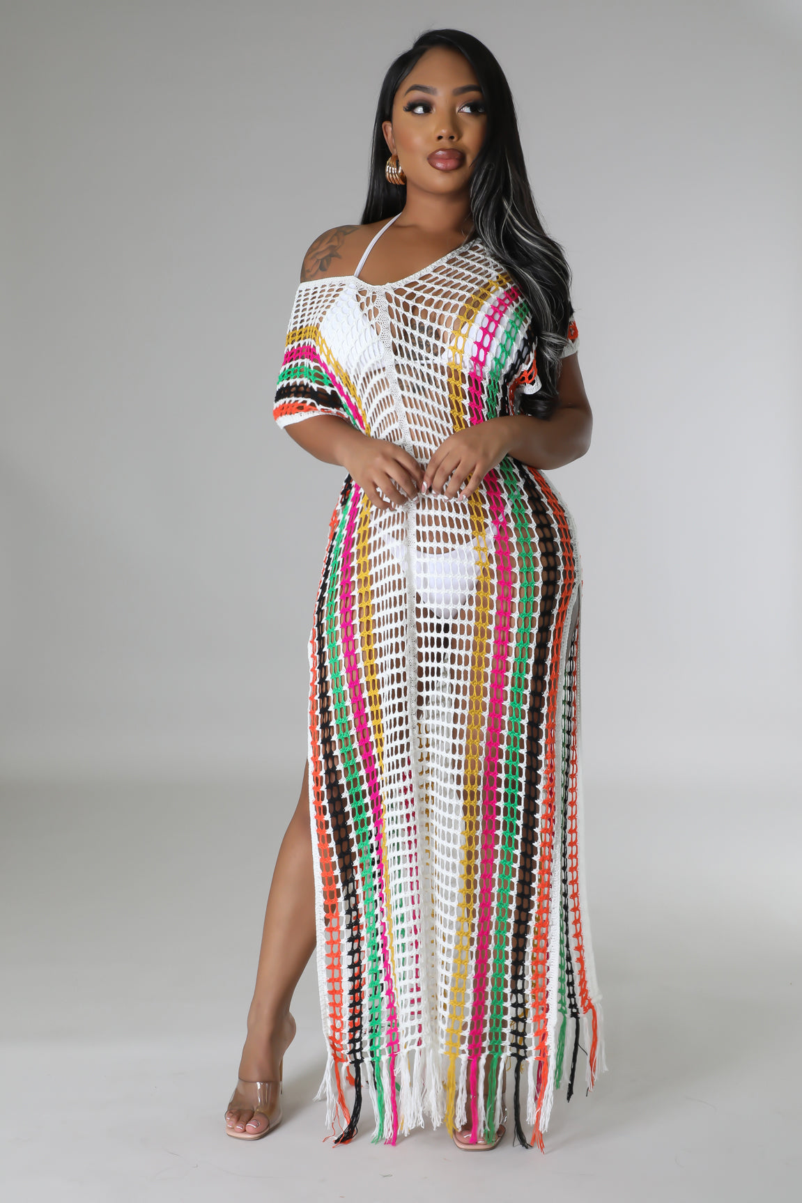 crochet fancy dress size inclusive crochet dress pattern Namaste & Crochet Makers