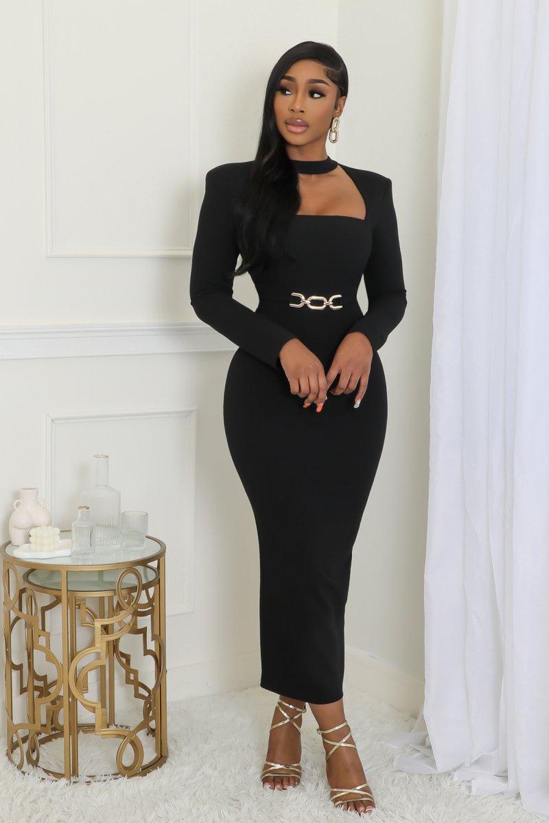 Angelic Queen Dress (Black)