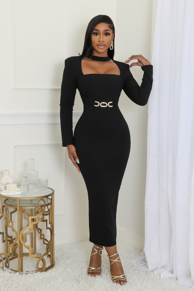 Angelic Queen Dress (Black)