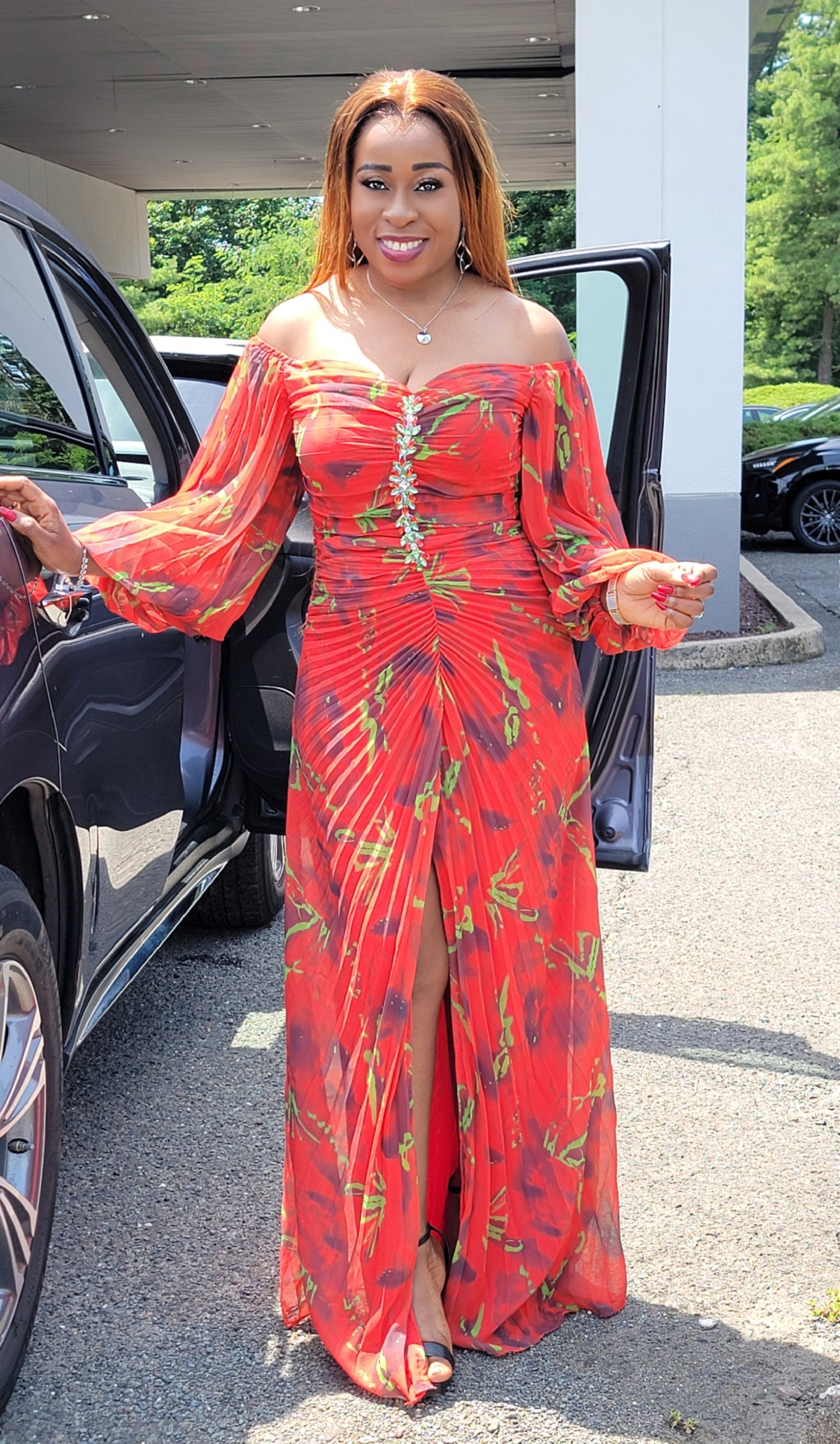 Celine Ruched Dress