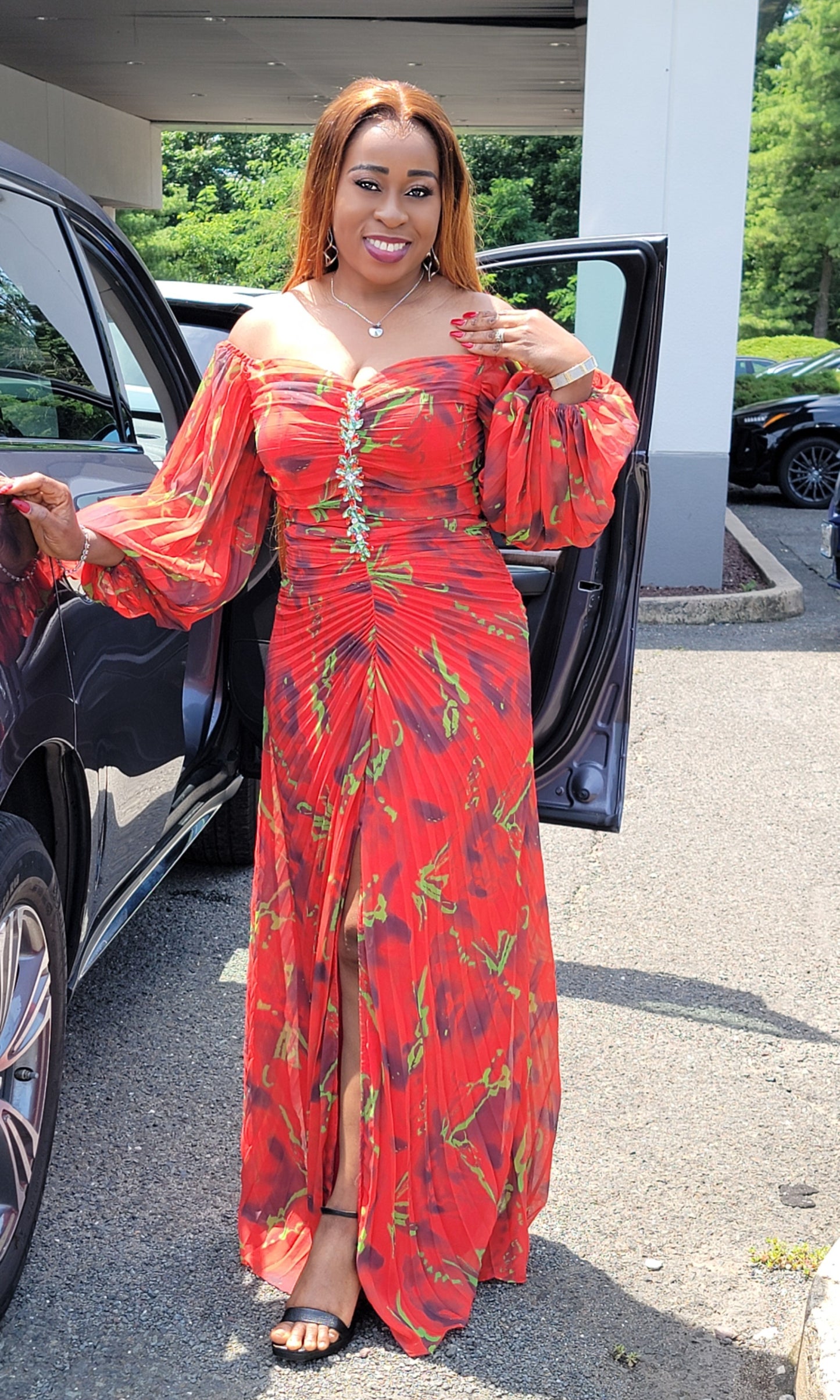 Celine Ruched Dress