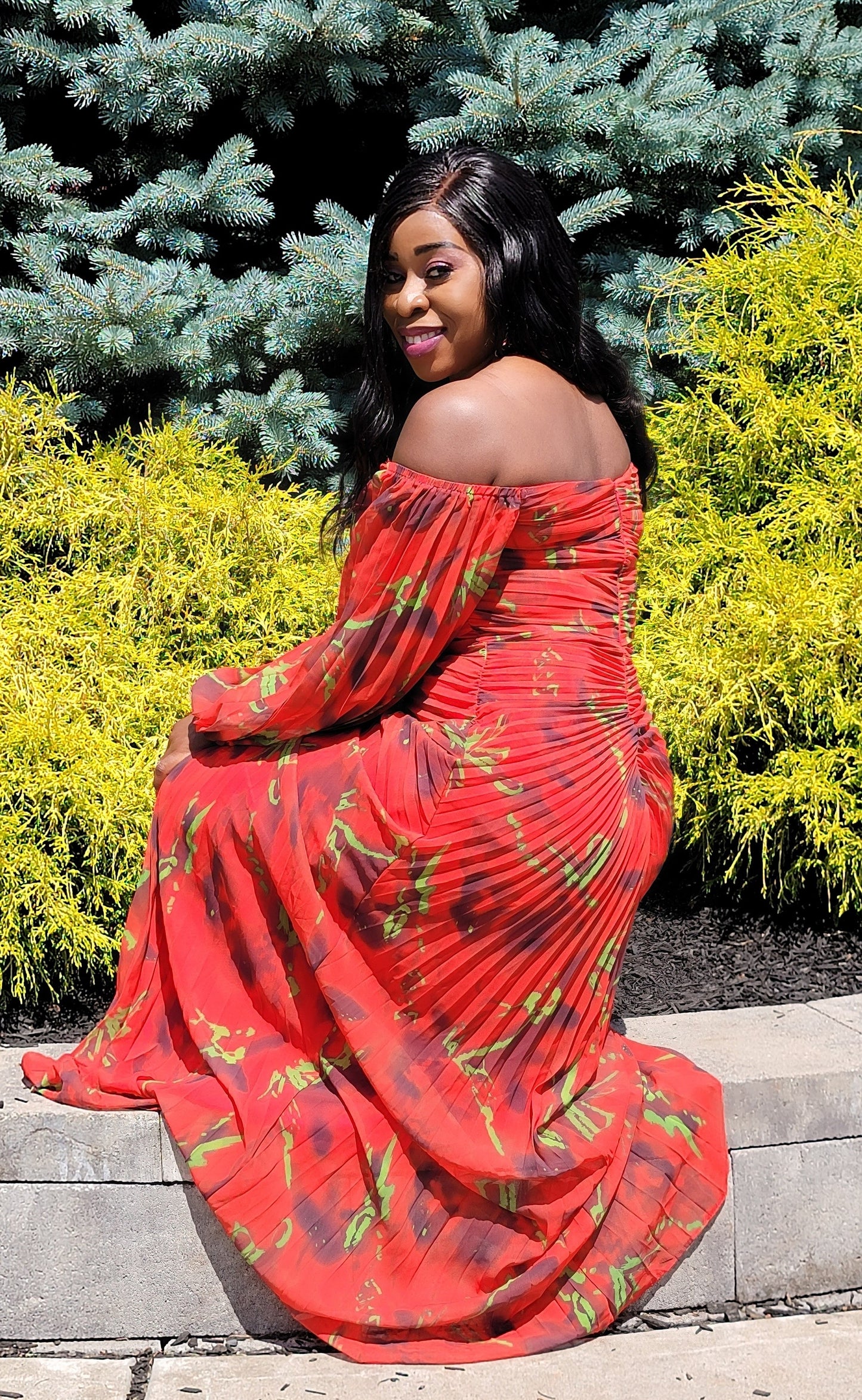 Celine Ruched Dress