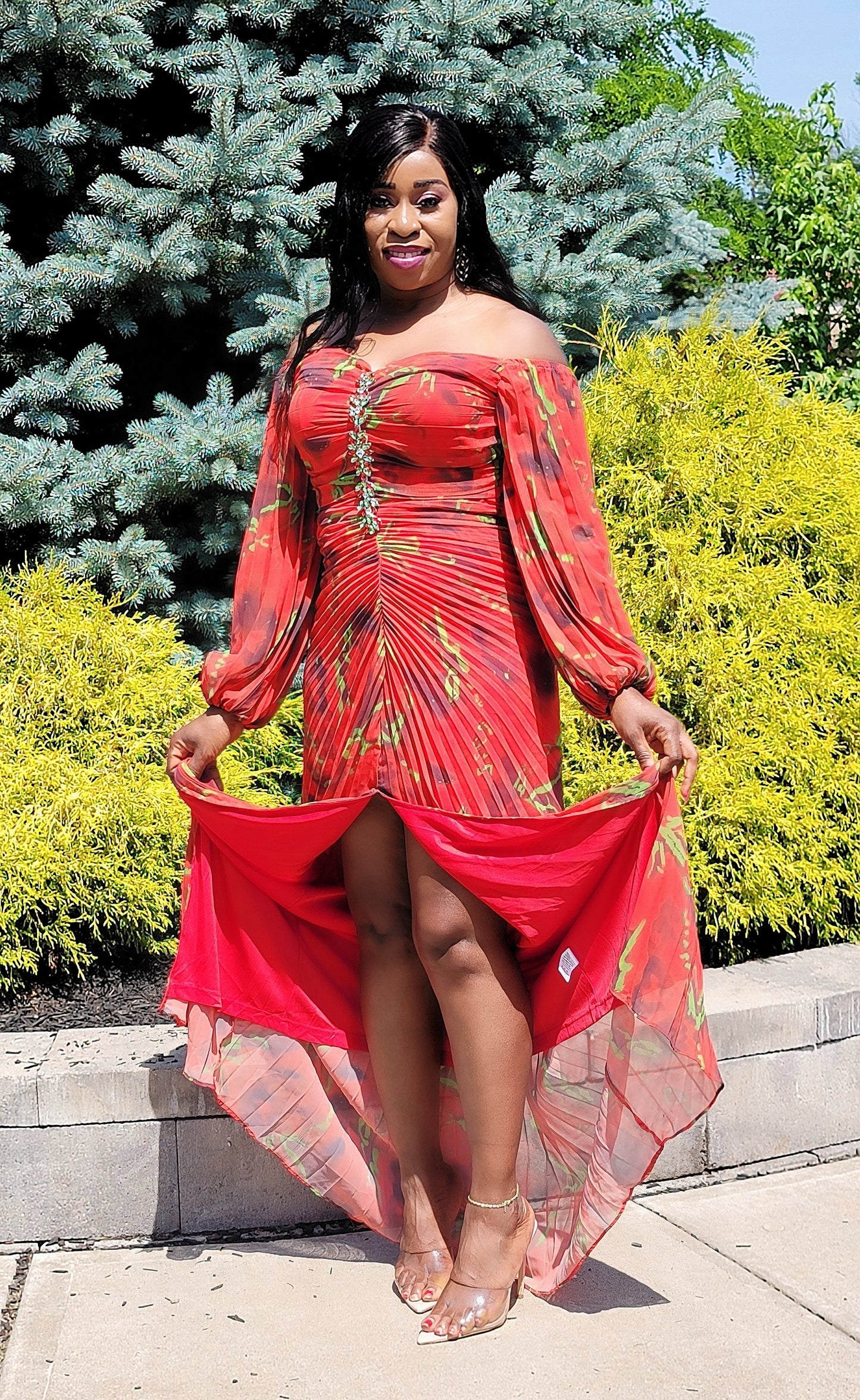 Celine Ruched Dress
