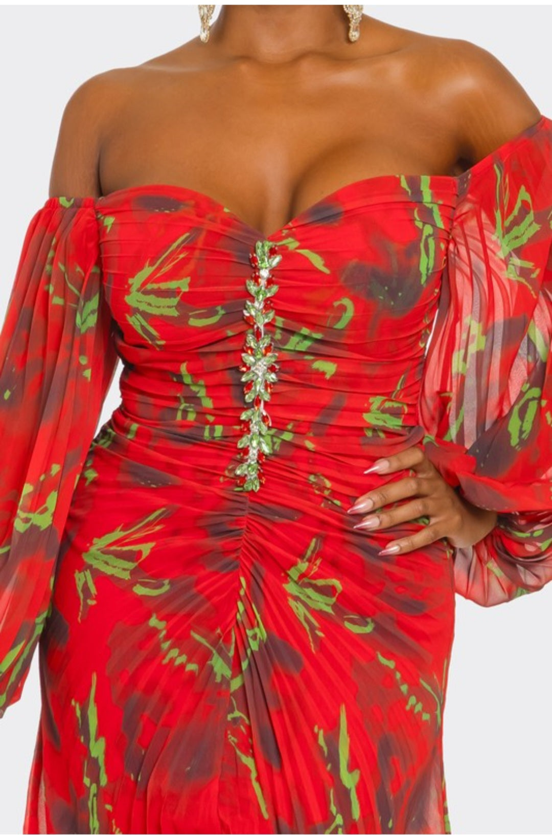 Celine Ruched Dress