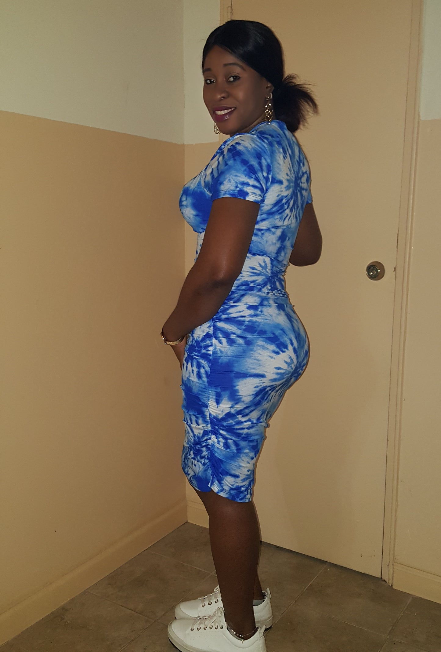 Jalyn Tie-Dye Dress