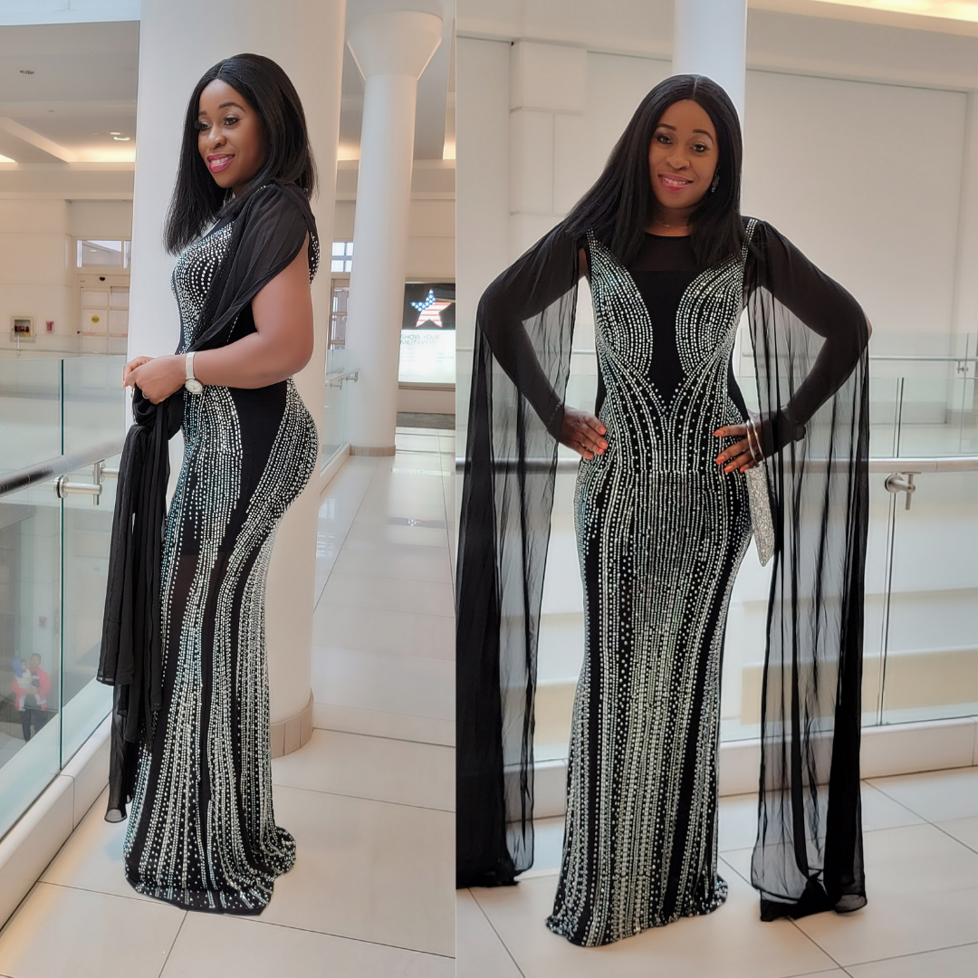 Sylvia Rhinestones Dress