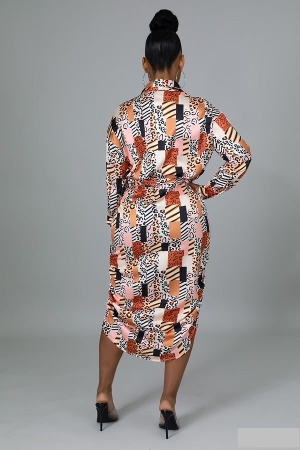 Ella Block Me Not Dress