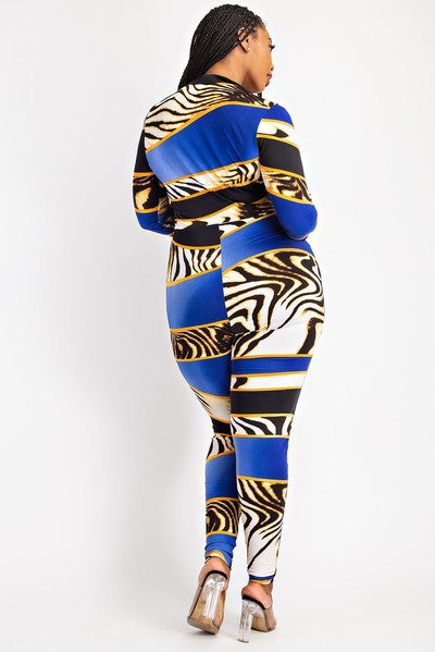 Amy Zip Front Jumpsuit