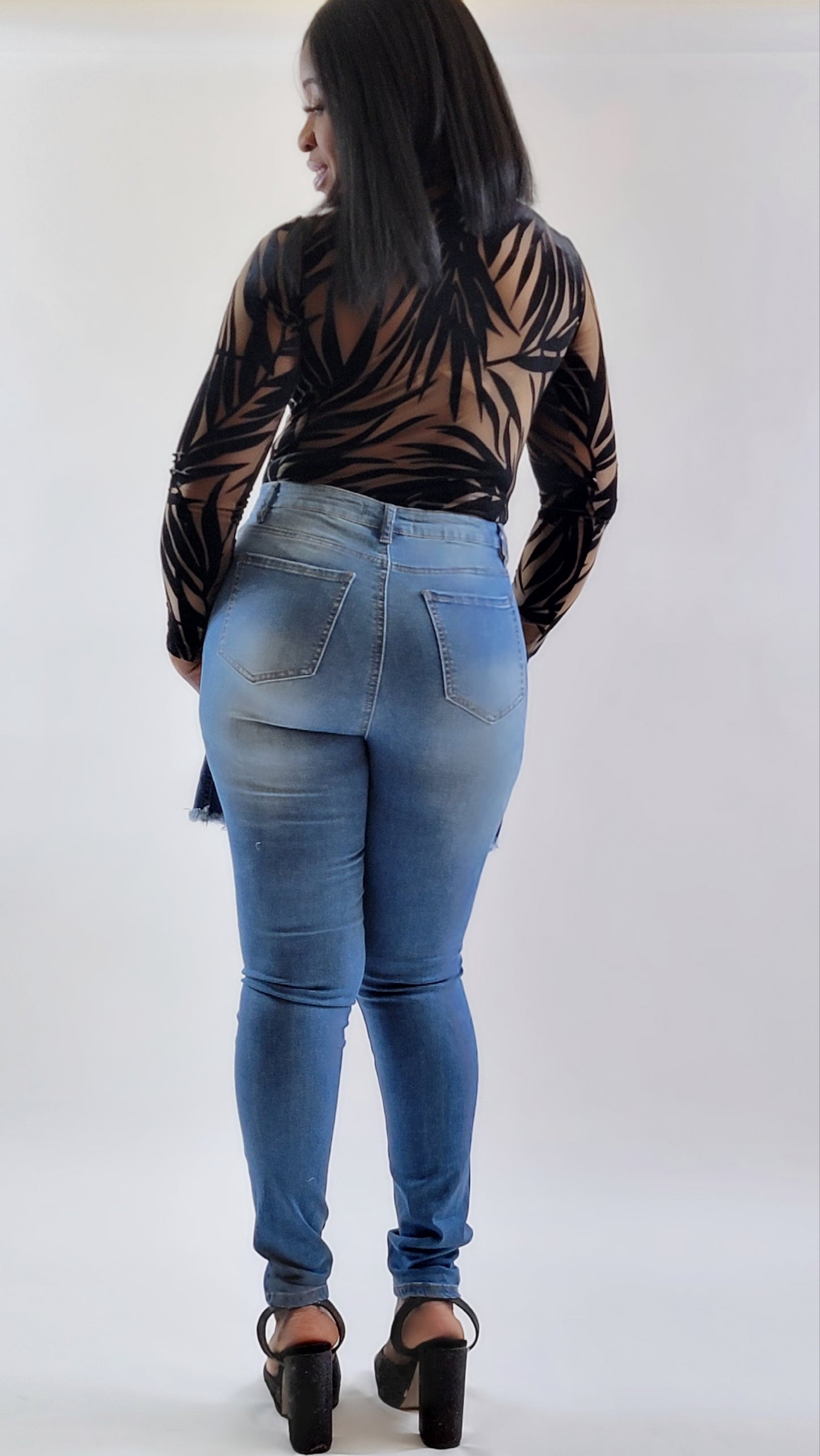 Danniel Stretchy Button Up Jacket Jeans