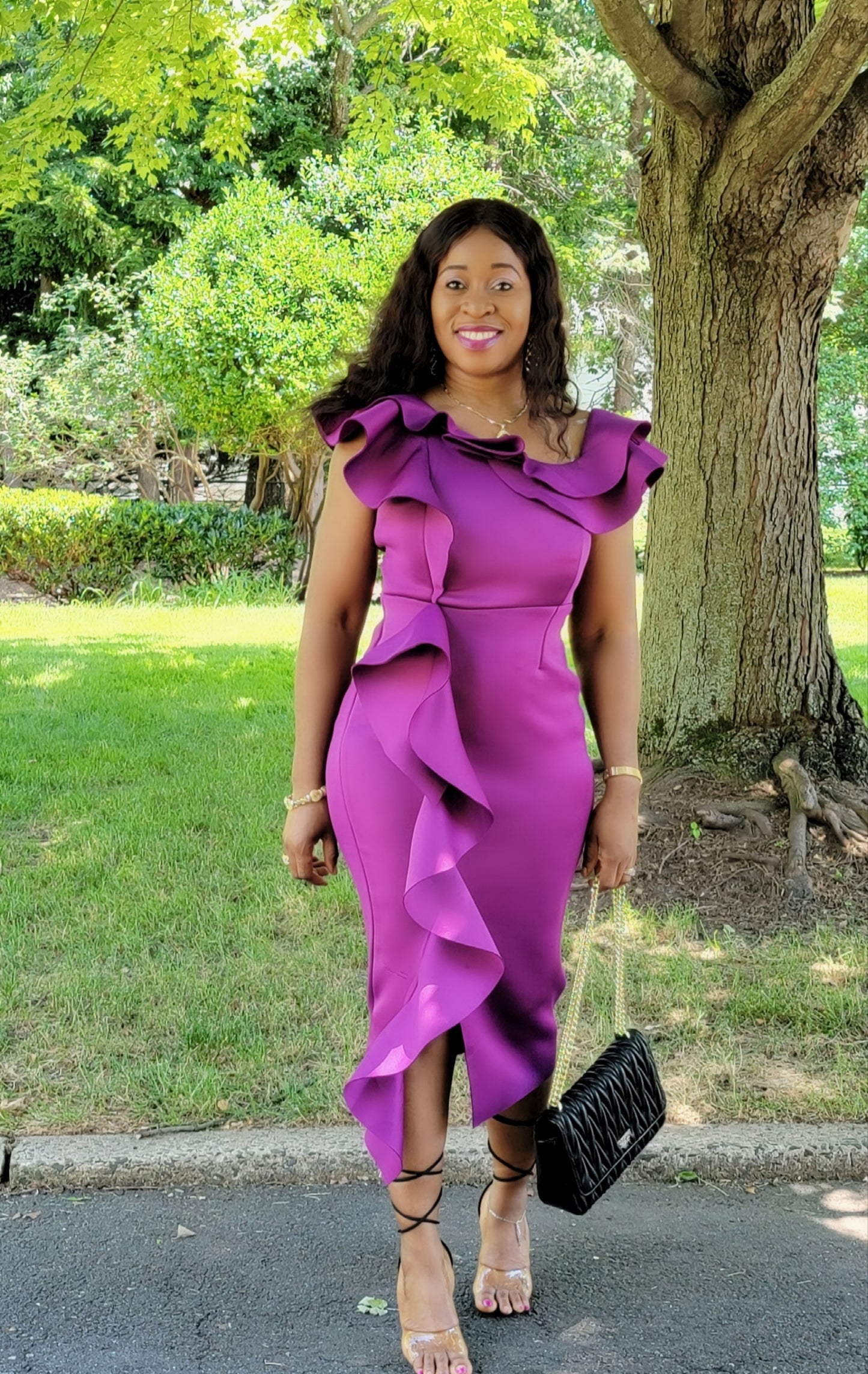 Total Diva Ruffle Dress