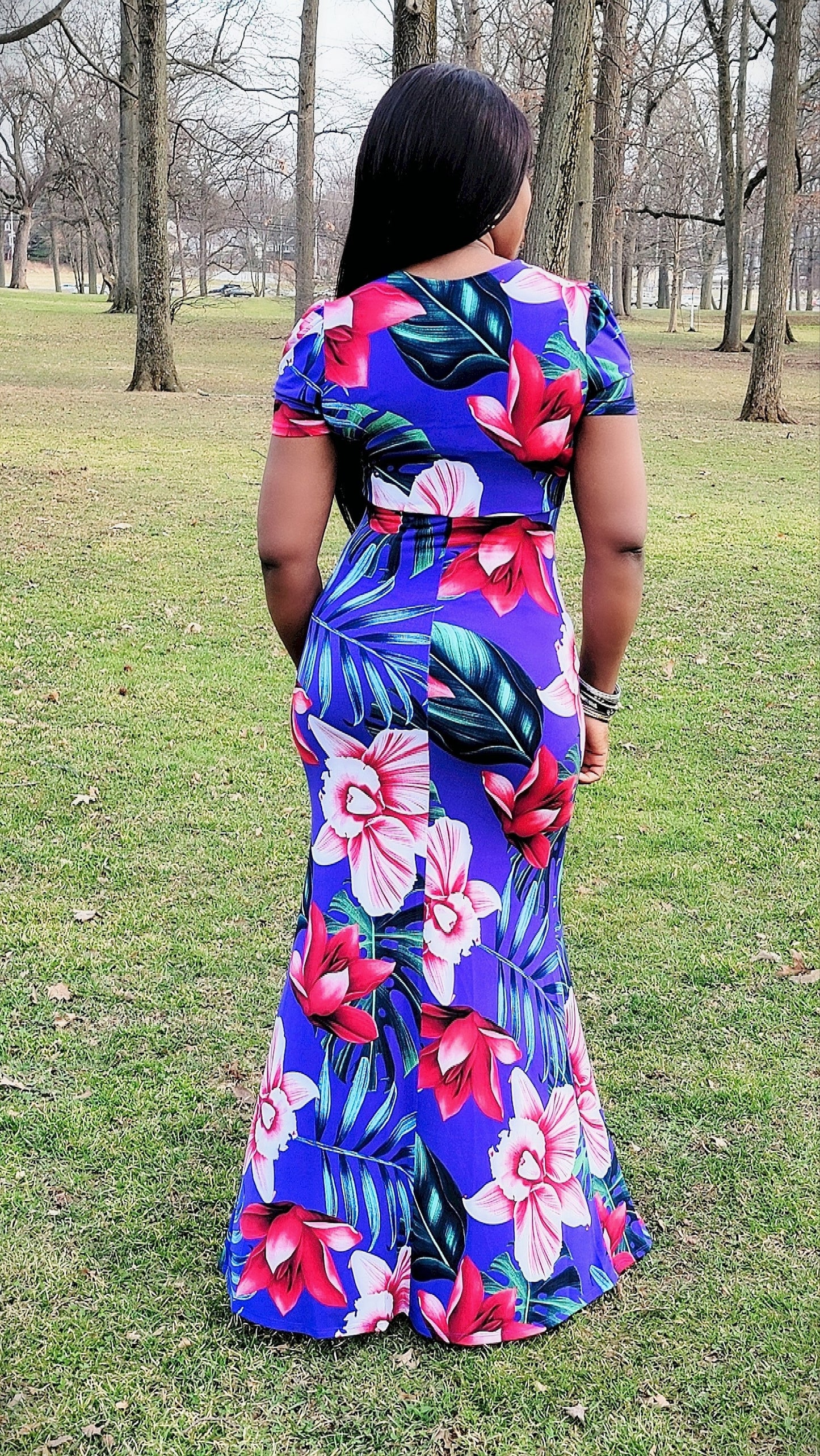 Rose Flower Dress