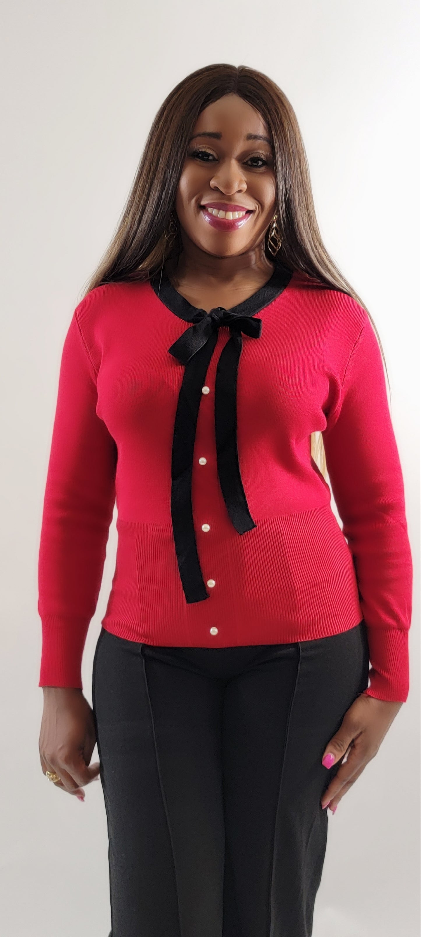 Sky Babe Top( Red)