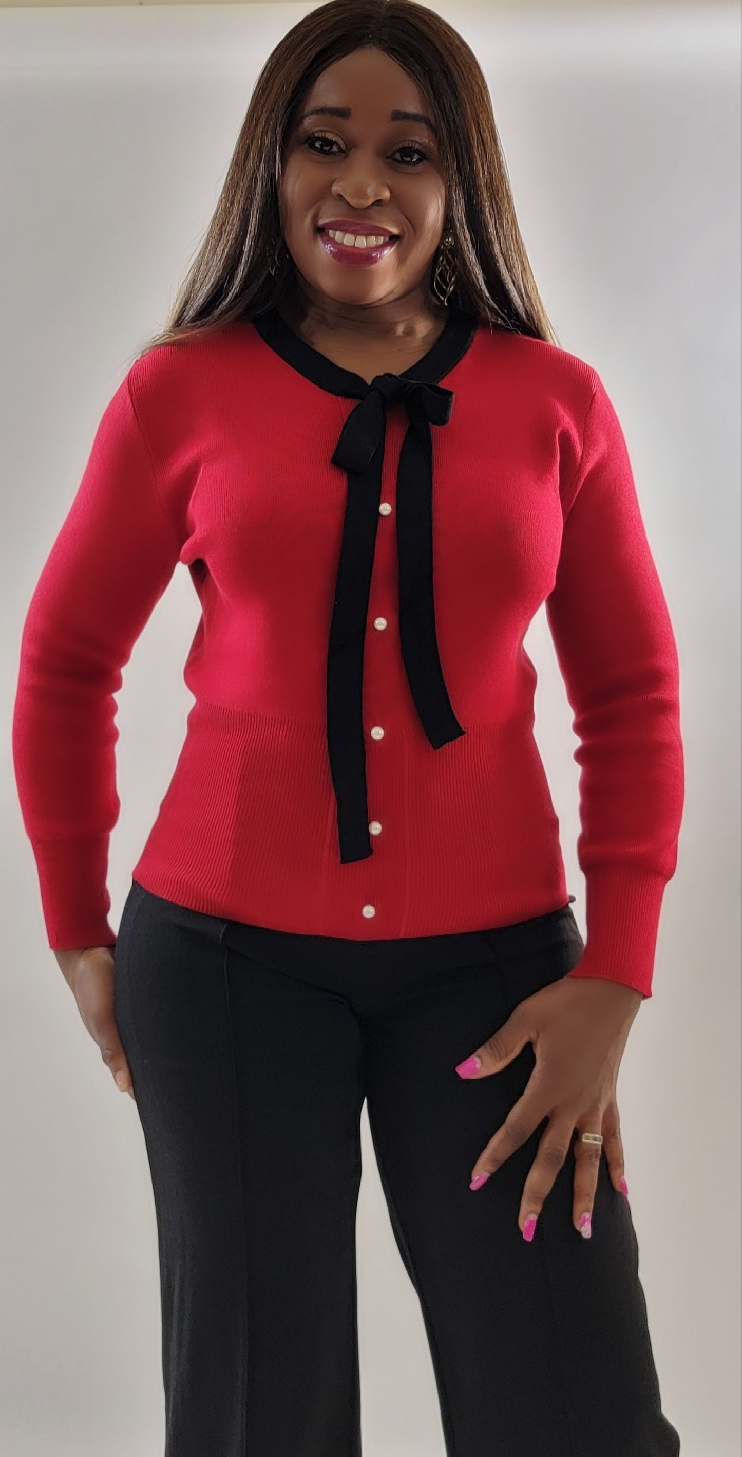 Sky Babe Top( Red)