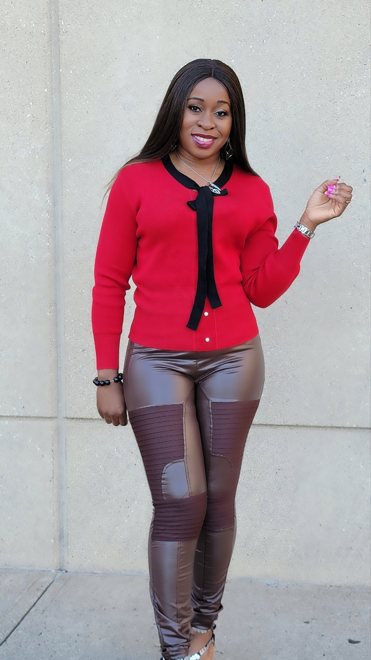 Sky Babe Top( Red)