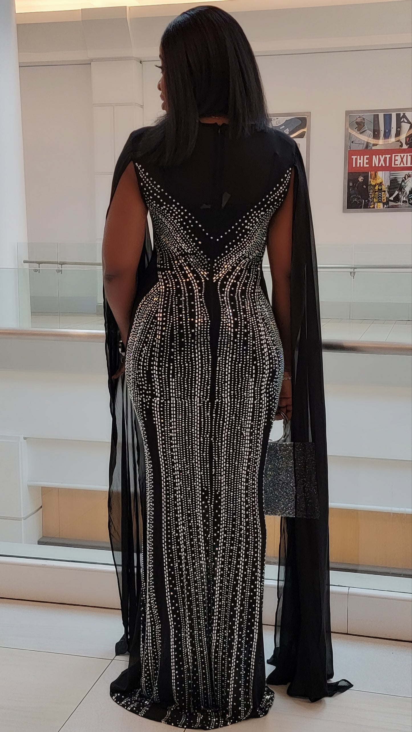 Sylvia Rhinestones Dress