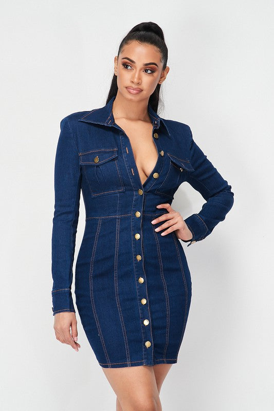 Pretty Denim Dress