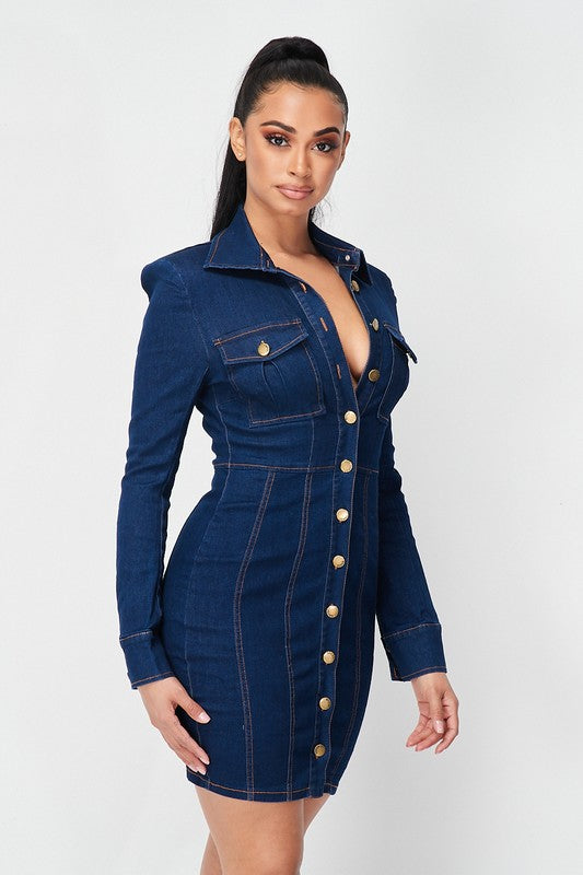 Pretty Denim Dress