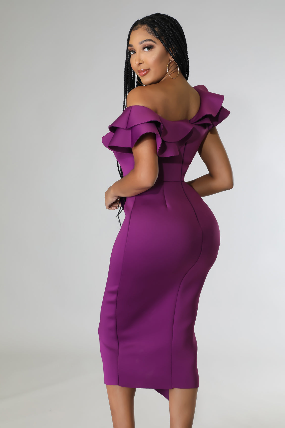 Total Diva Ruffle Dress