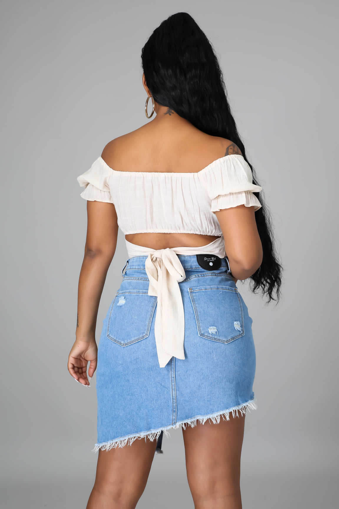 Call Me Sexy Denim Skirt