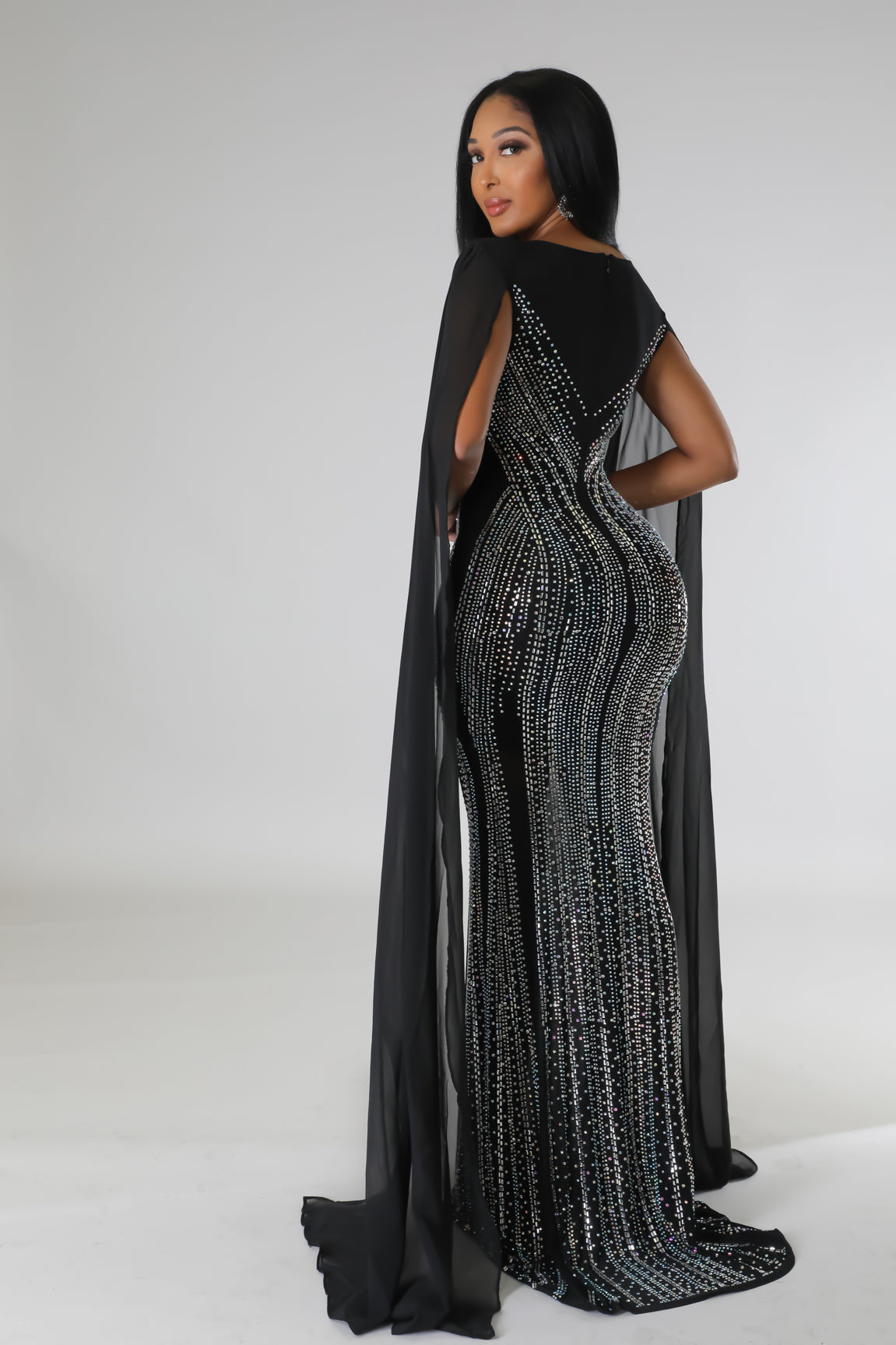 Sylvia Rhinestones Dress
