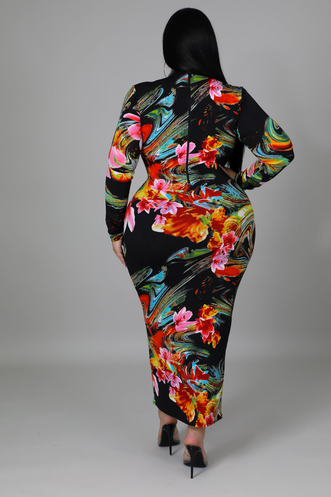 Keeping It Florals Plus Size Dress