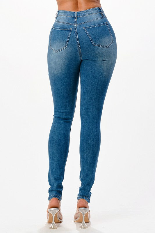 Danniel Stretchy Button Up Jacket Jeans