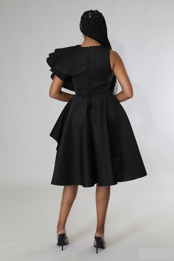 Memorable Moments Dress ( Black)