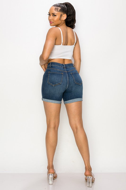 Mighty Bae Jean Shorts