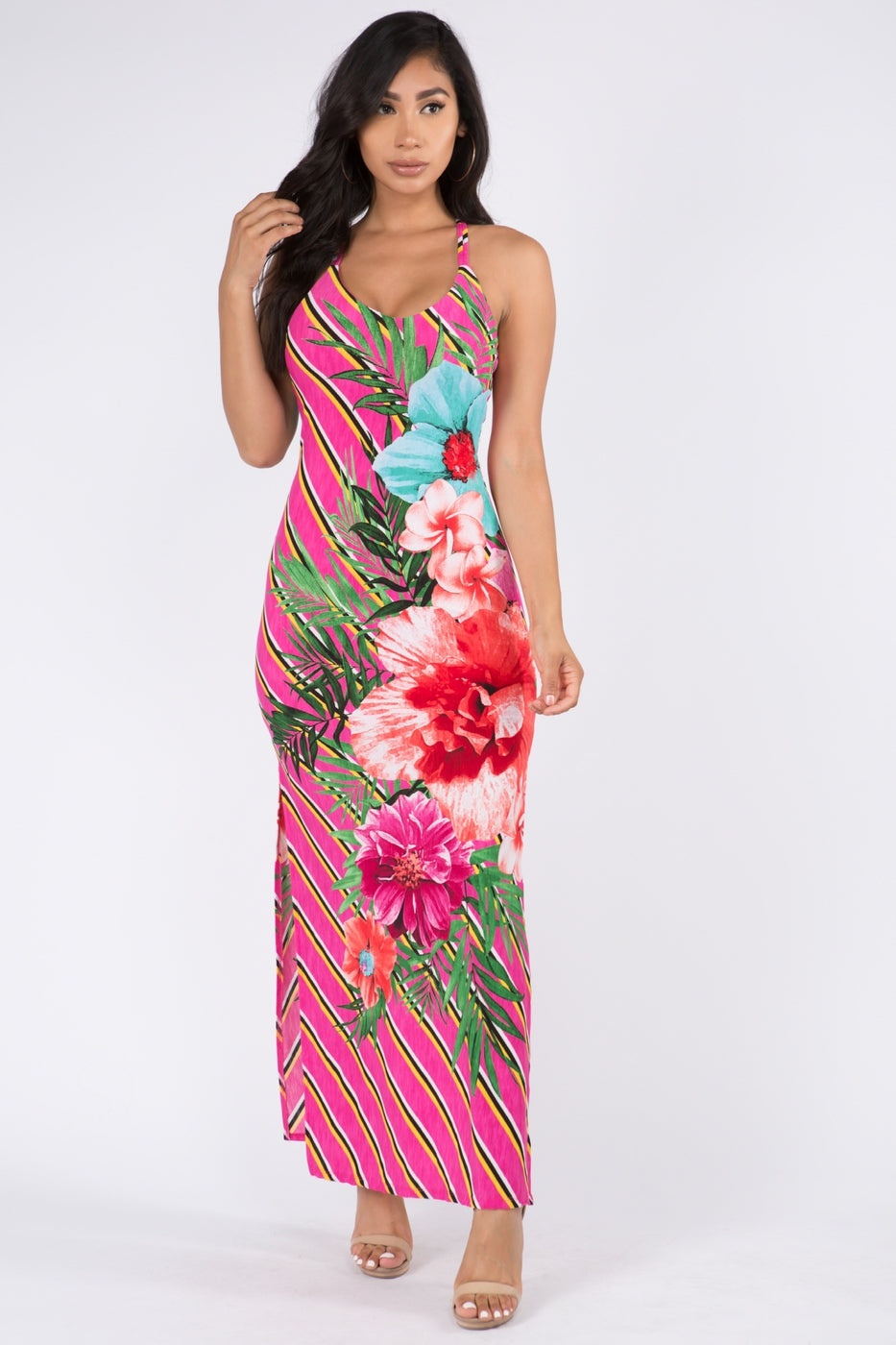 Aby Floral Dress