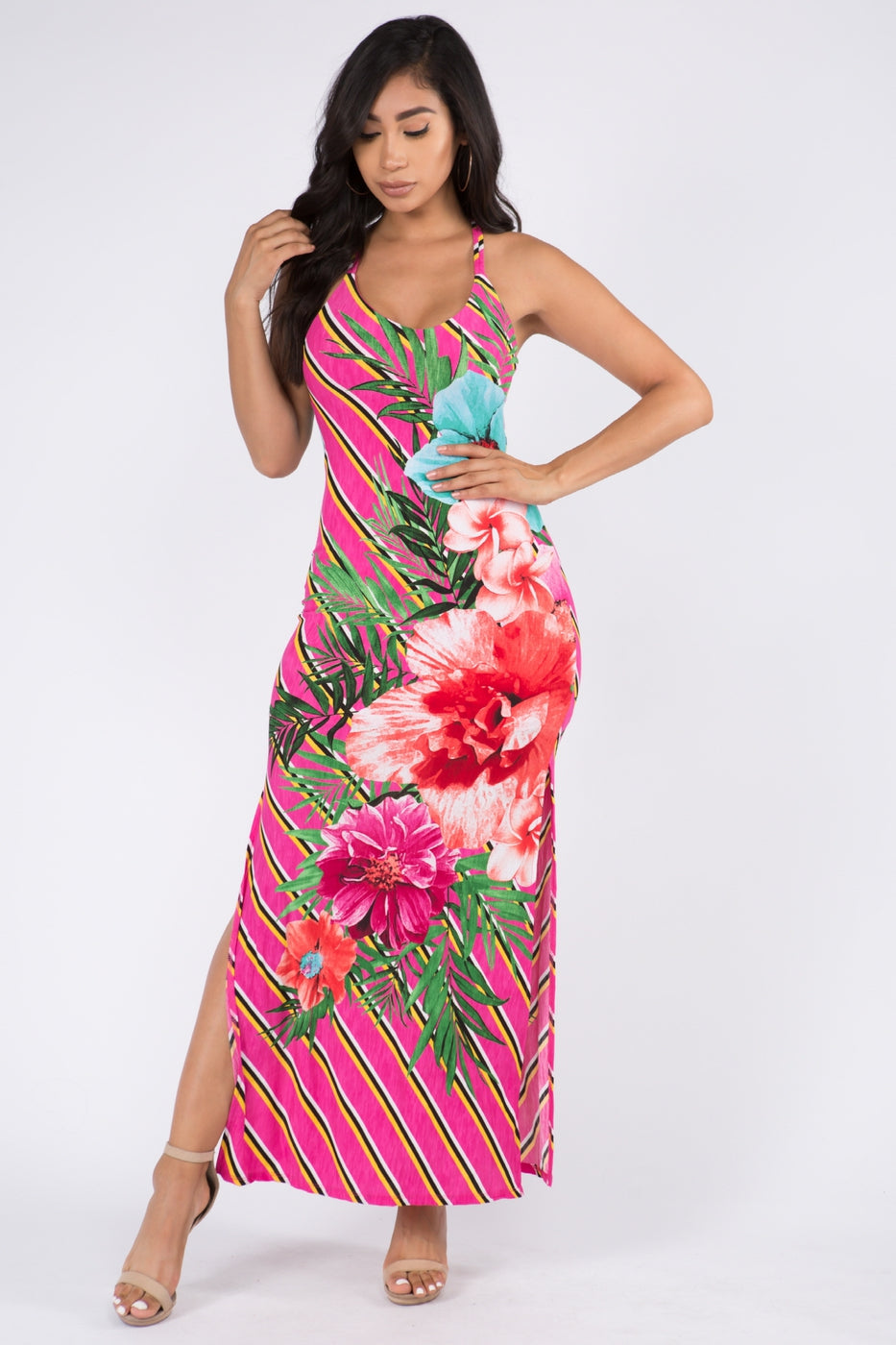Aby Floral Dress