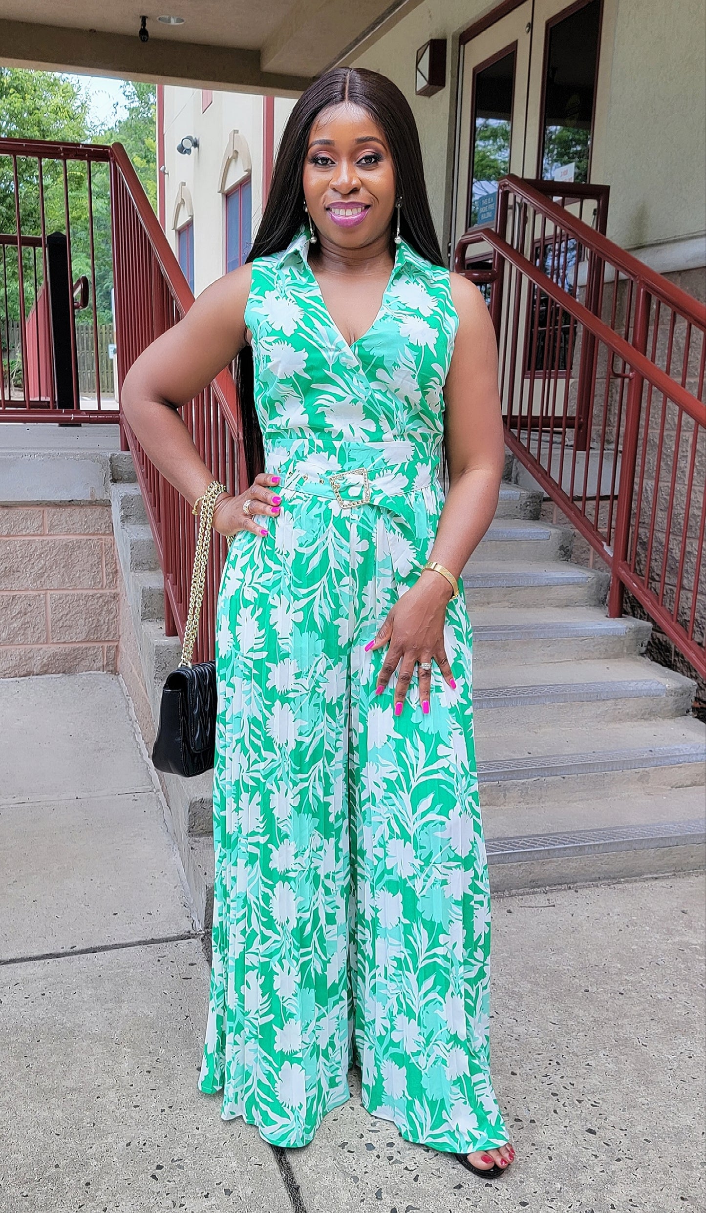 Kareemah Jumpsuit (Green)