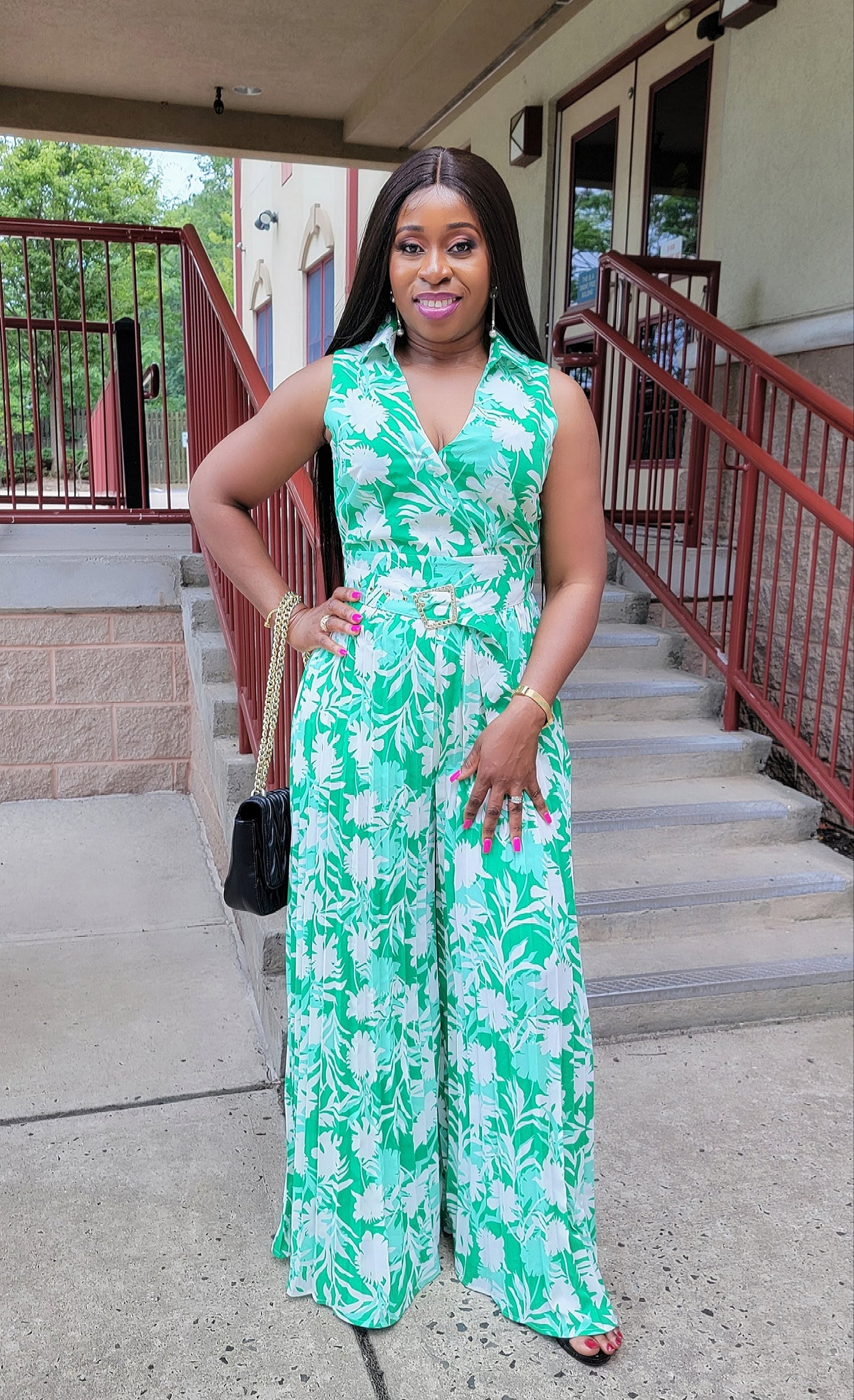 Kareemah Jumpsuit (Green)