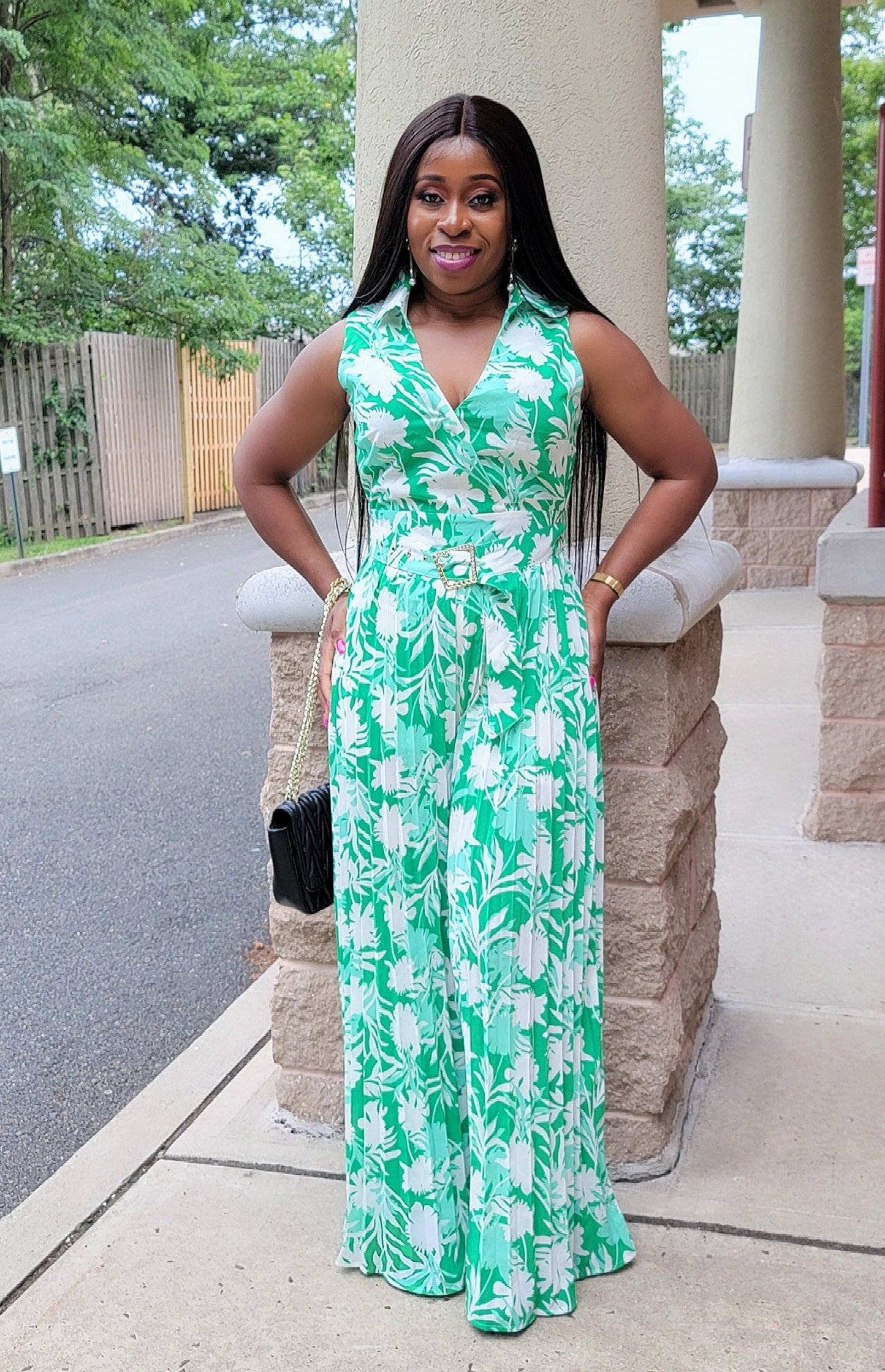 Kareemah Jumpsuit (Green)