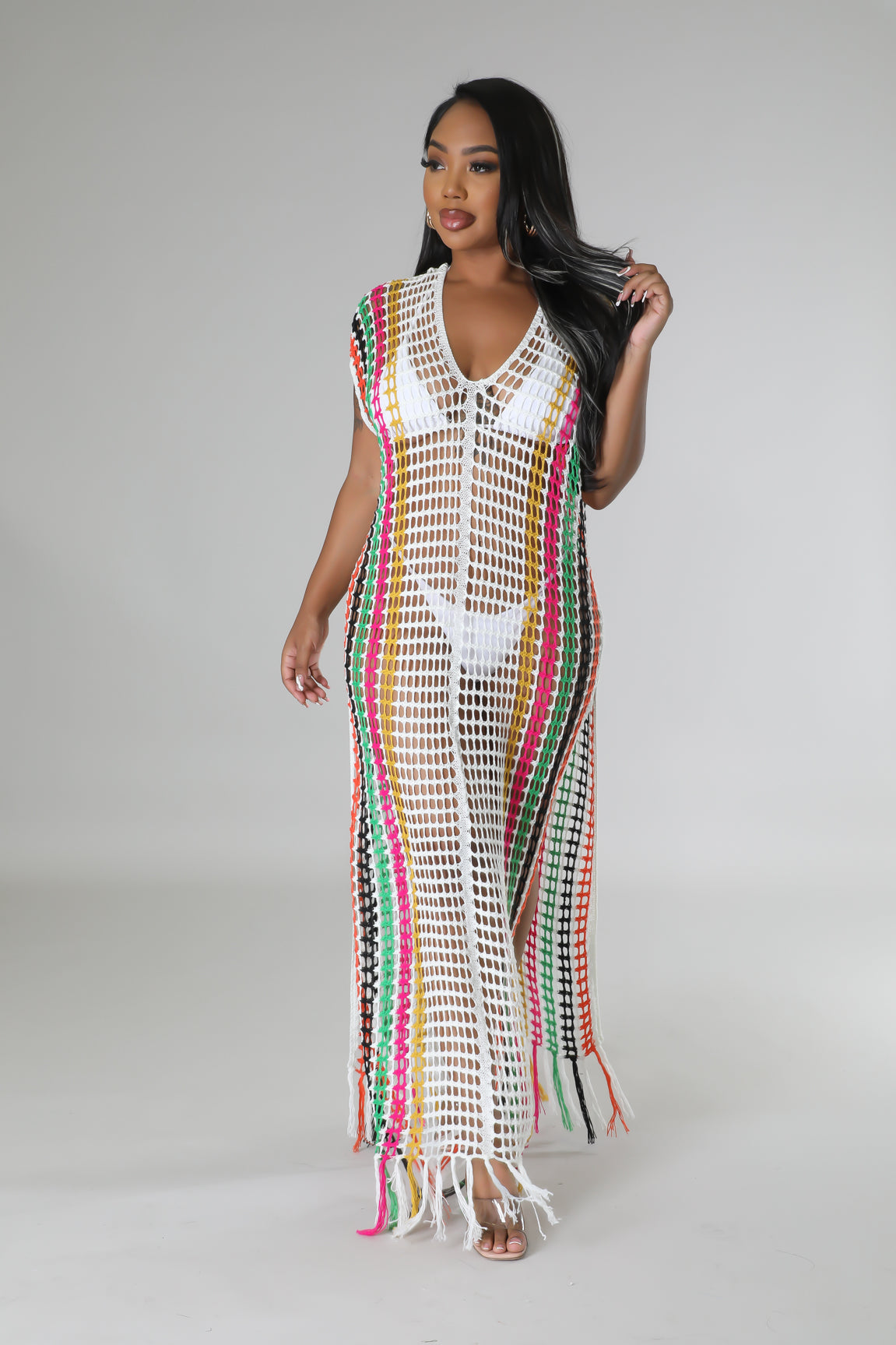 Fancy Babe Crochet Dress