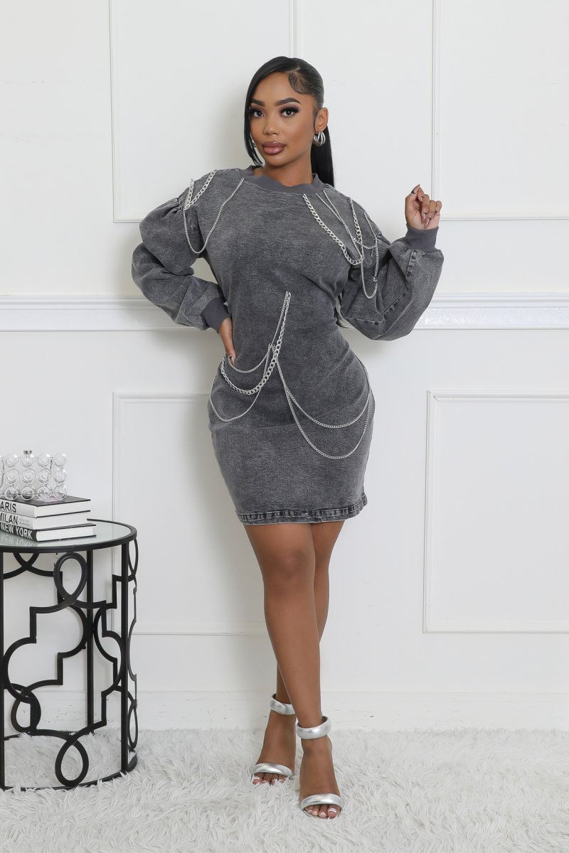 Boss Babe Denim Dress