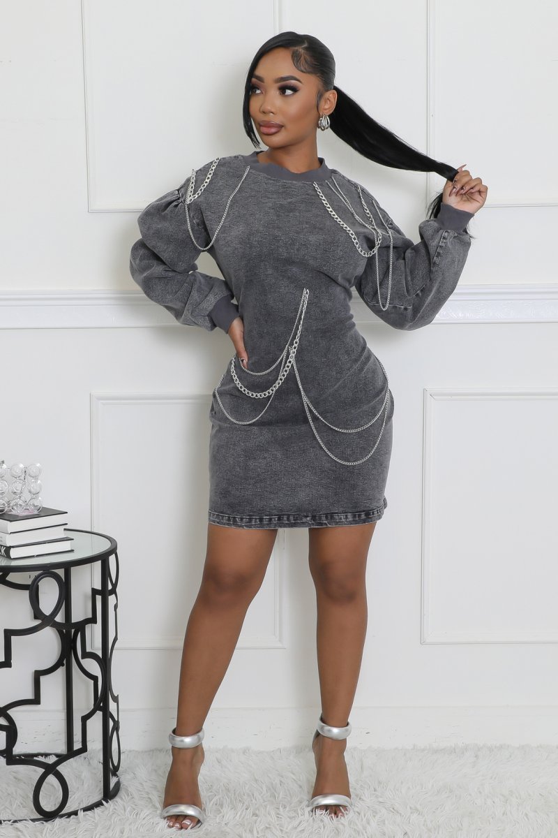 Boss Babe Denim Dress