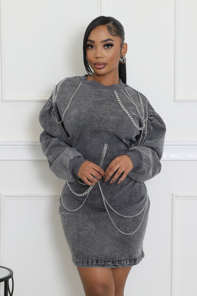 Boss Babe Denim Dress