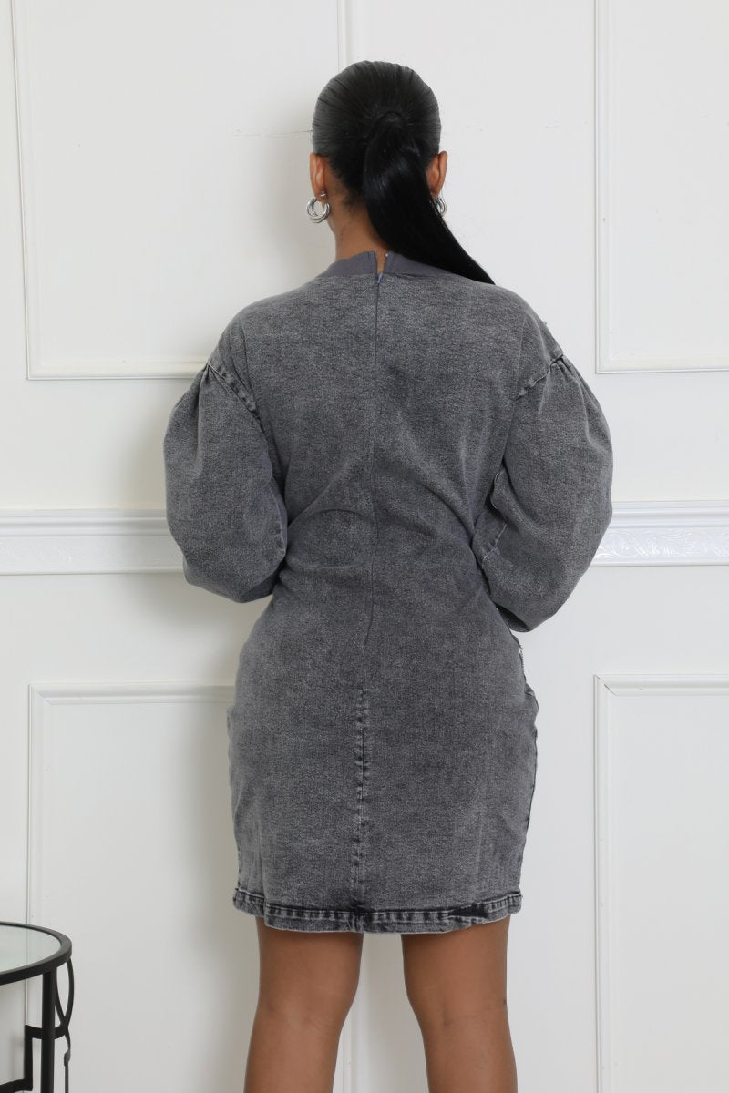 Boss Babe Denim Dress