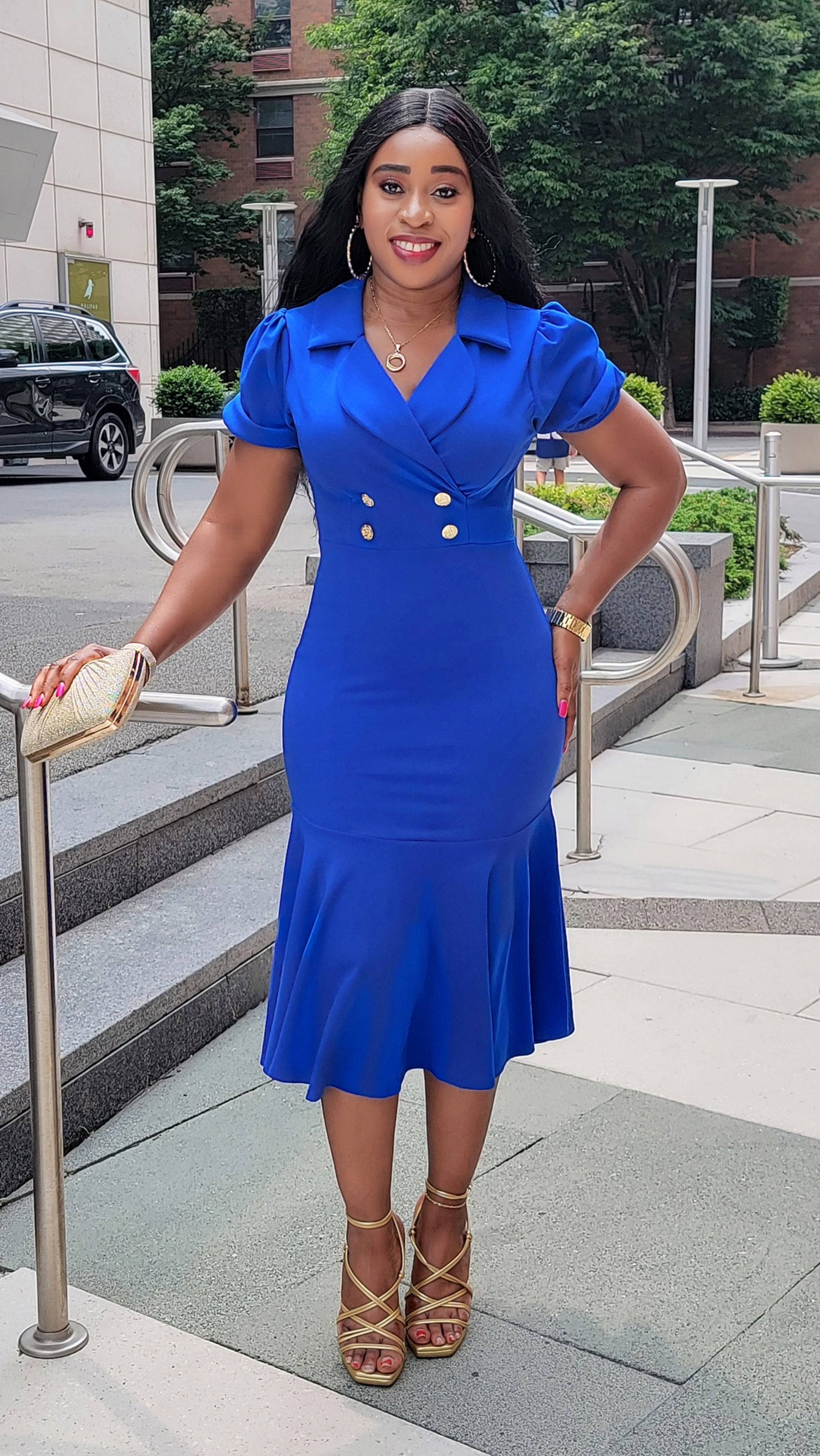 Chic Lifestyle Dress (Royal Blue) Fancyevans Boutique Chic Lifestyle Dress (Royal Blue) Fancyevans Boutique