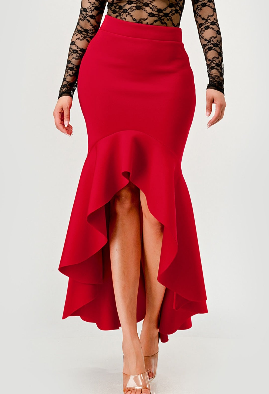 Vivia Skirt (Red)