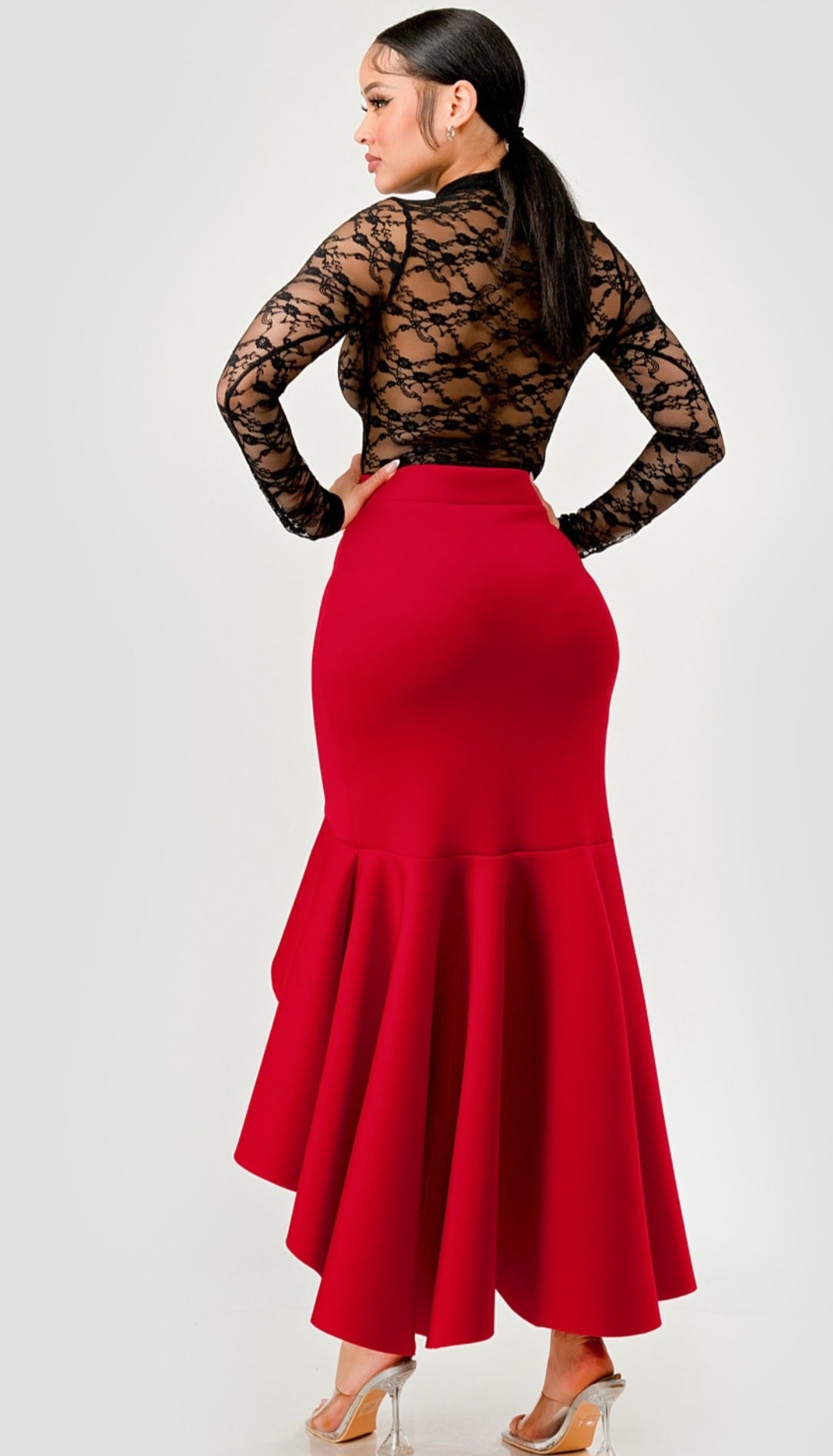 Vivia Skirt (Red)