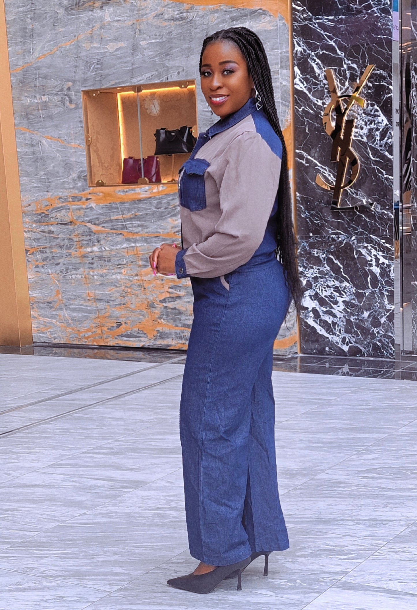 Tonia 2 Piece Denim Set