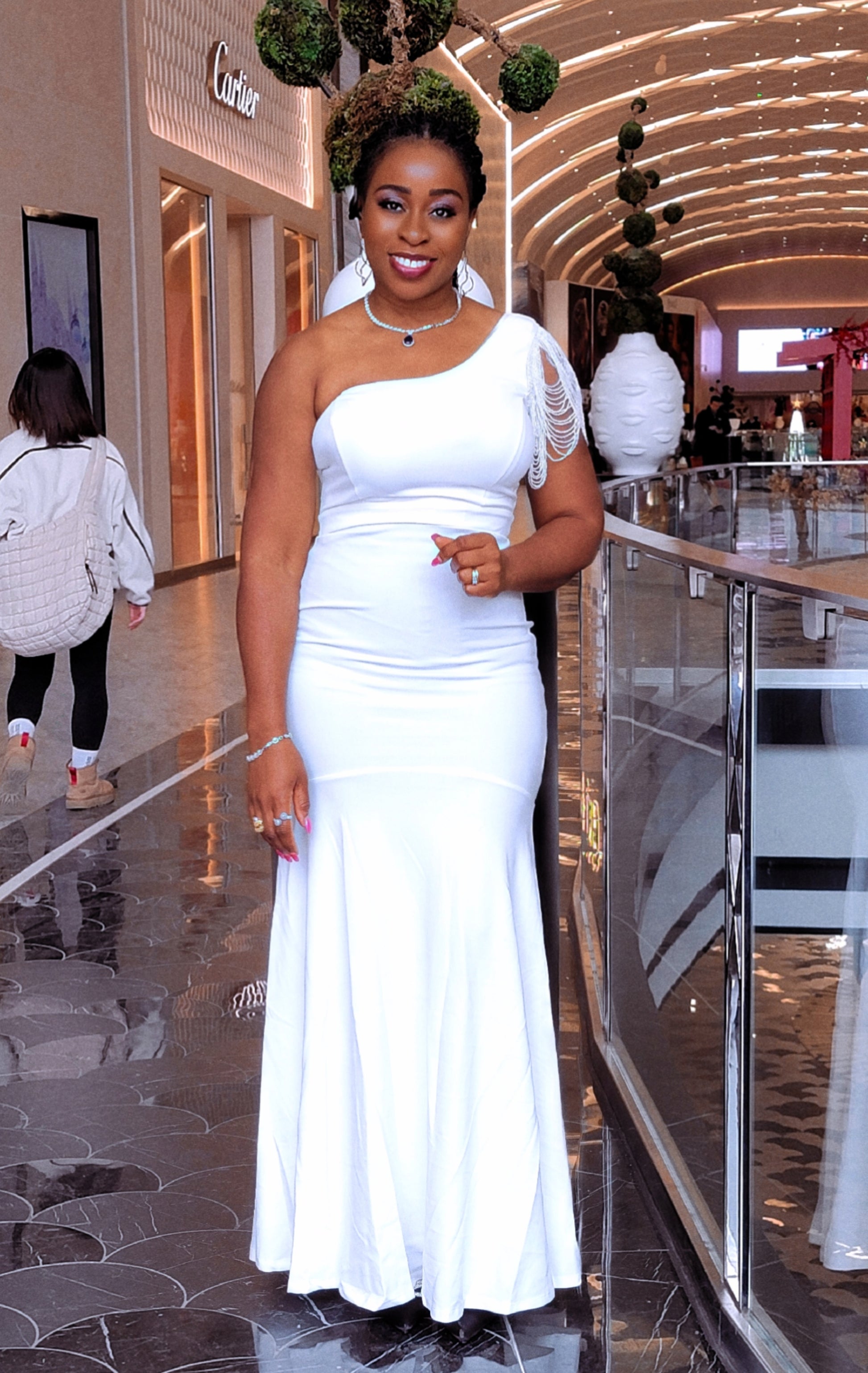 Angel Dress (White) – Fancyevans Boutique Angel Dress (White) – Fancyevans Boutique