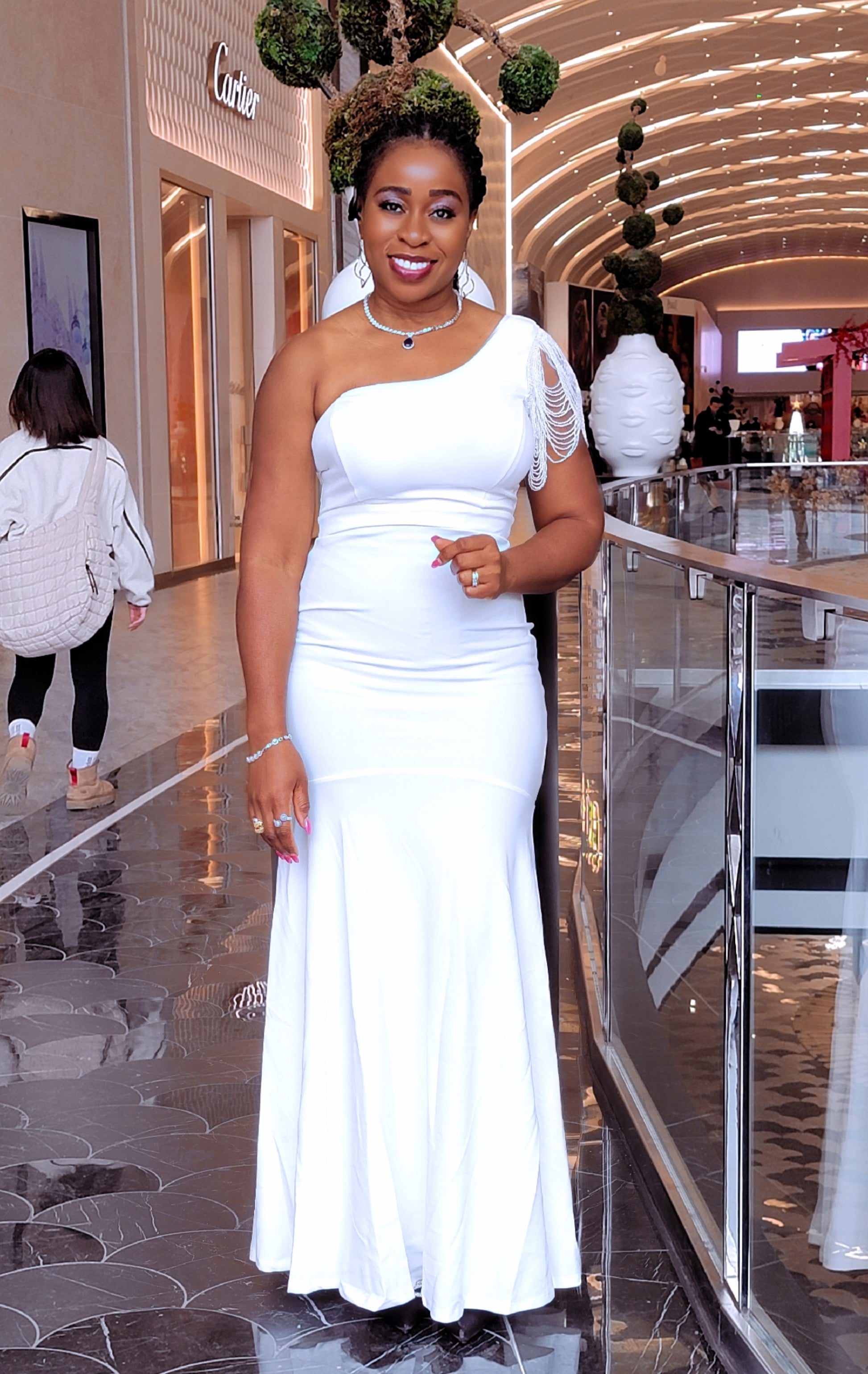 Angel Dress (White) – Fancyevans Boutique