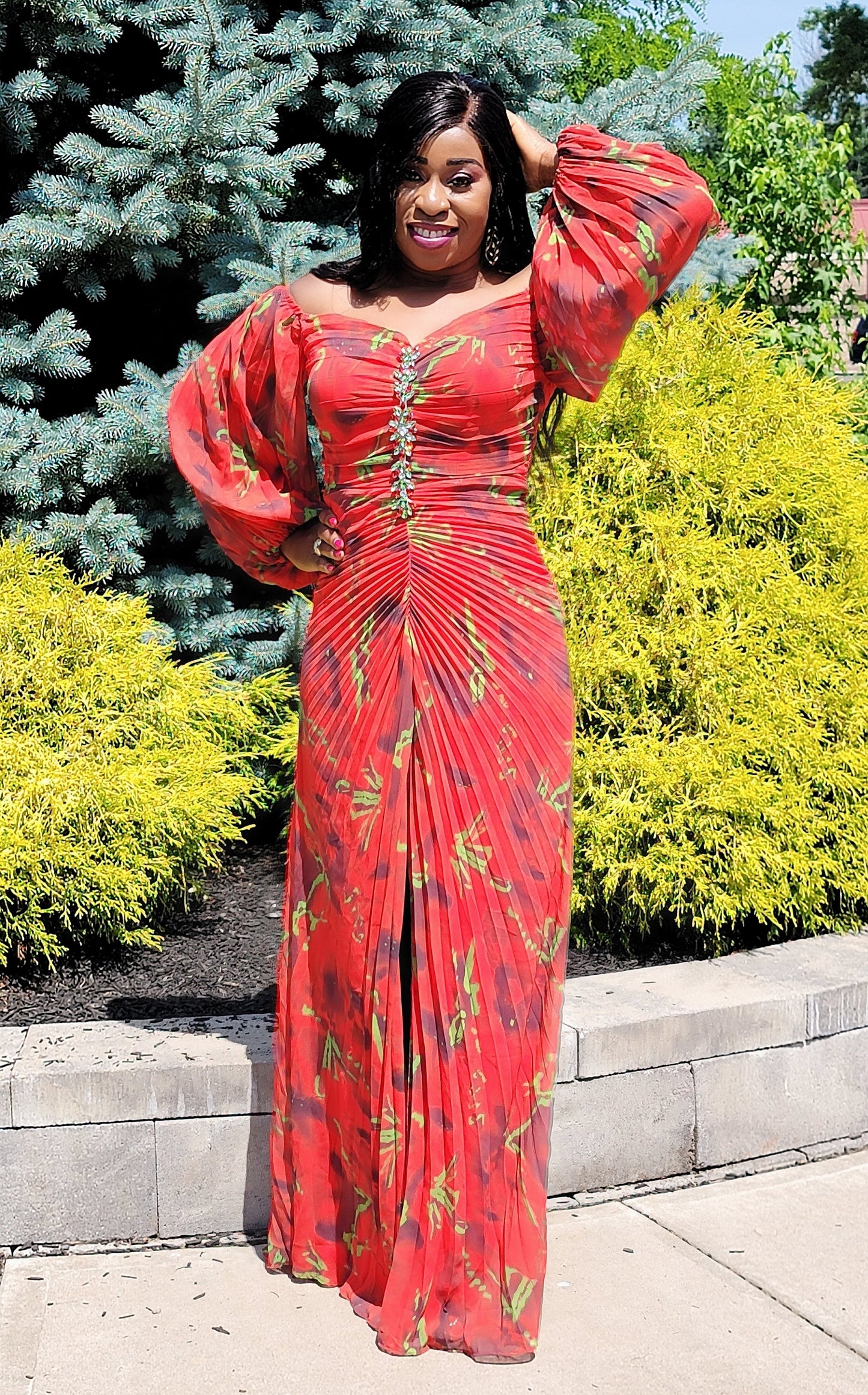 Celine Ruched Dress