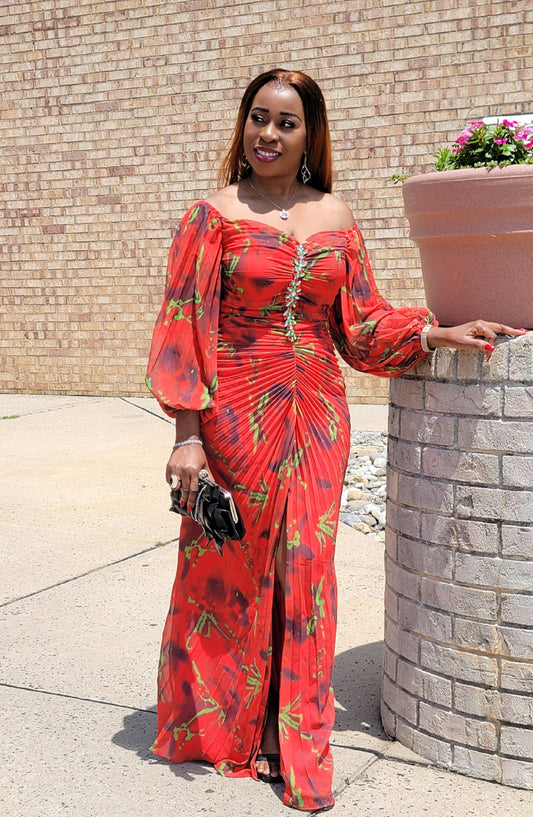 Celine Ruched Dress