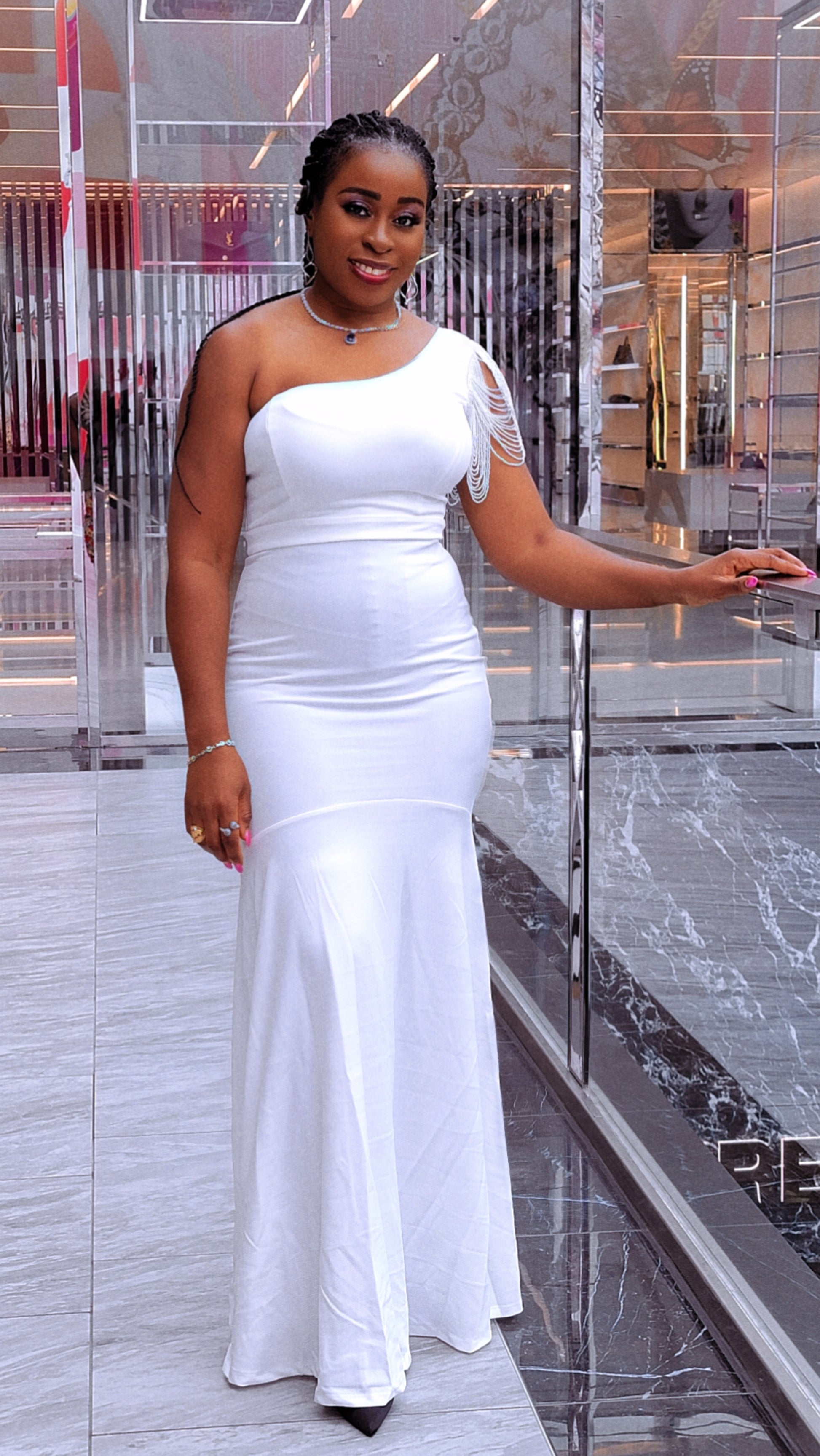 Angel Dress (White) – Fancyevans Boutique