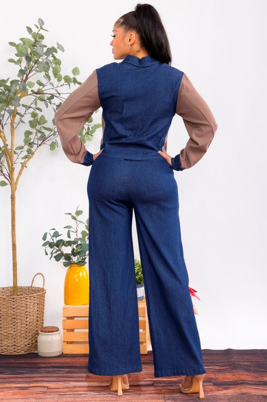 Tonia 2 Piece Denim Set